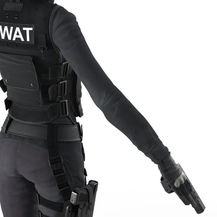 SWAT Woman 1 3D