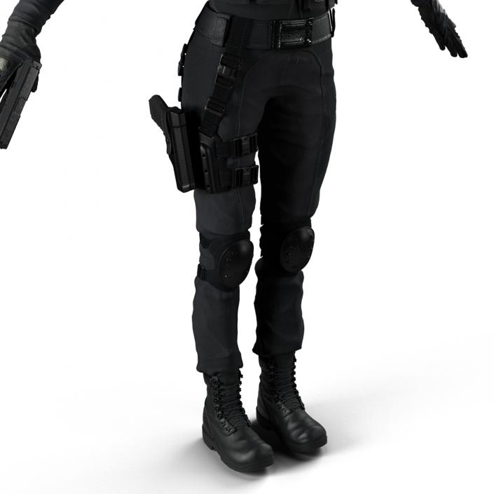 SWAT Woman 1 3D