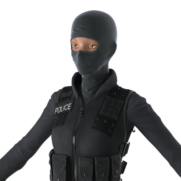 SWAT Woman 1 3D