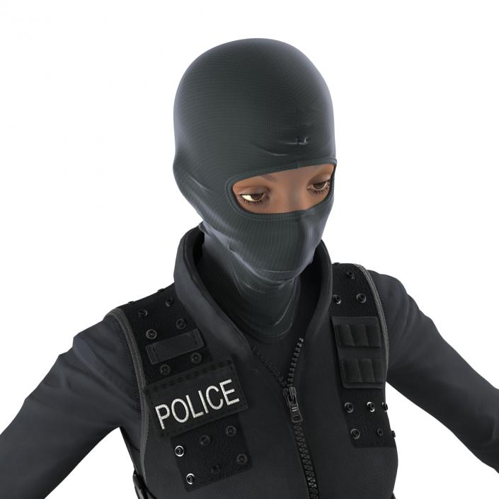 SWAT Woman 1 3D