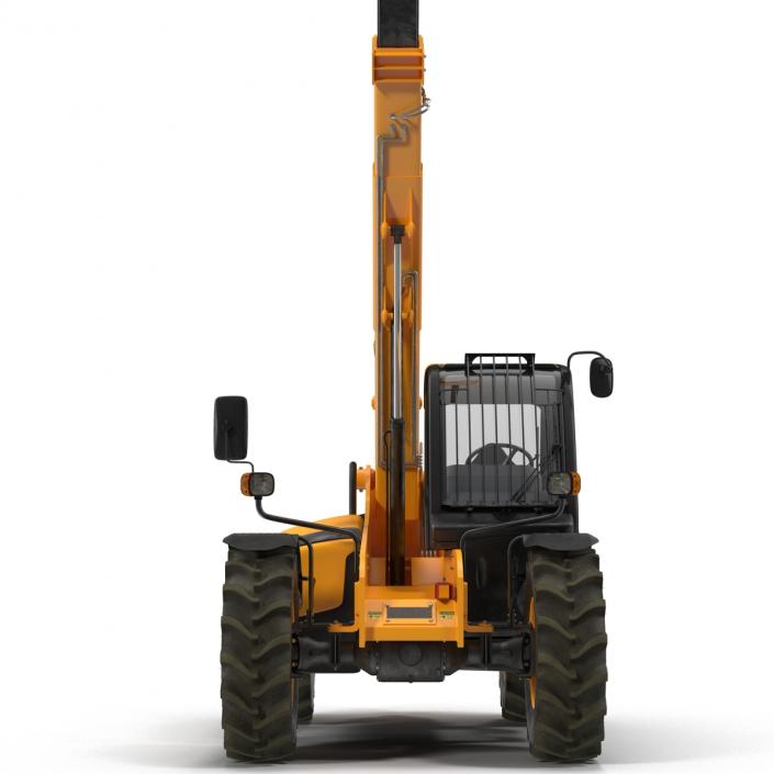 Telescopic Handler Forklift Generic Rigged 3D