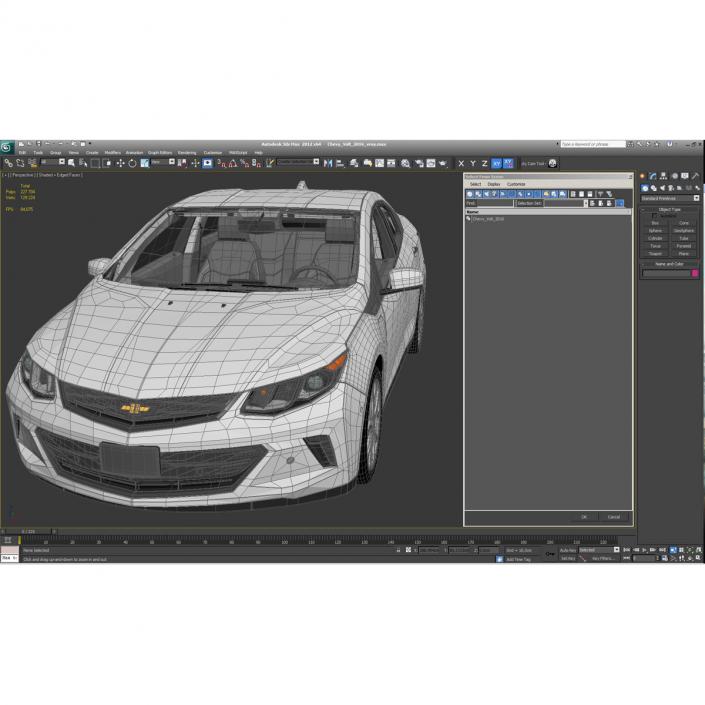 3D model Chevy Volt 2016