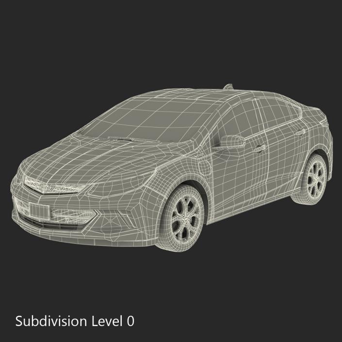 3D model Chevy Volt 2016