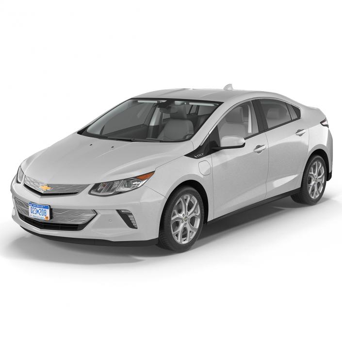 3D model Chevy Volt 2016