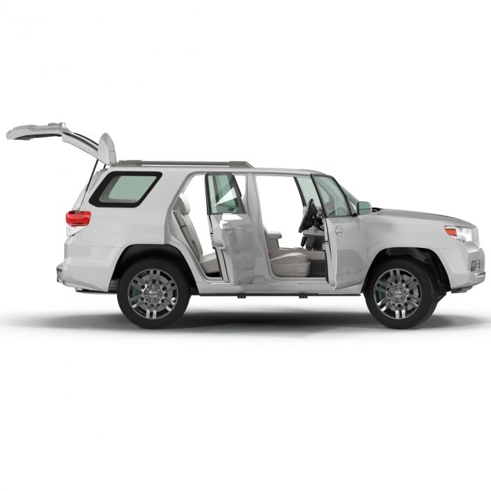 3D Toyota 4Runner 2012 Rigged