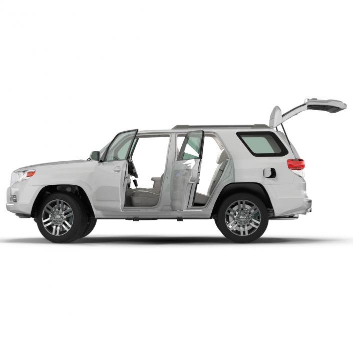 3D Toyota 4Runner 2012 Rigged