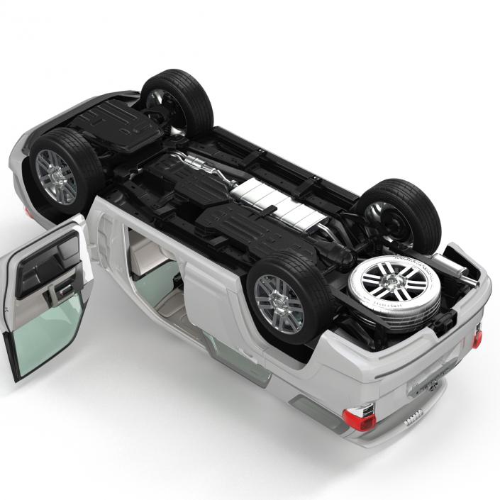 3D Toyota 4Runner 2012 Rigged