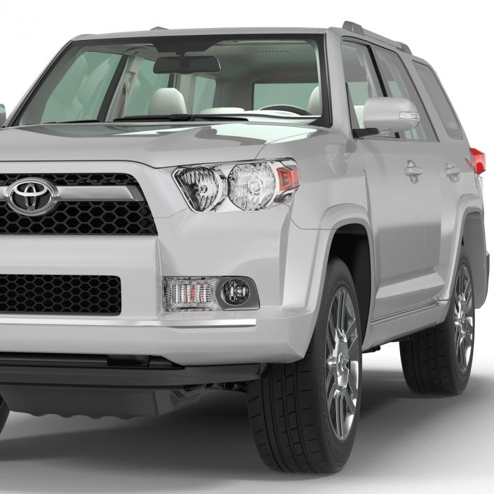 3D Toyota 4Runner 2012 Rigged