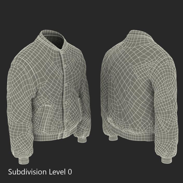 3D model Baseball Jacket