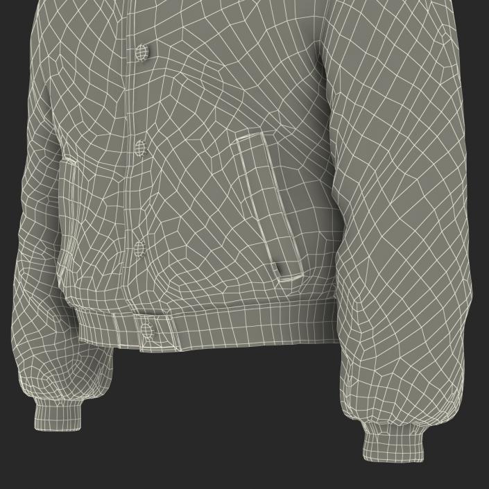 3D model Baseball Jacket