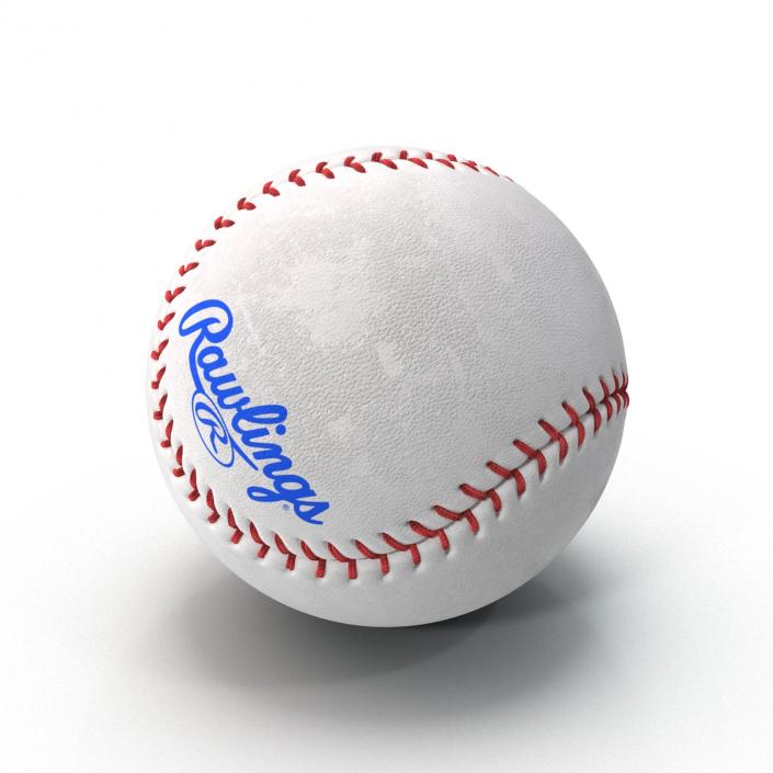 Baseball Ball Rawlings 3D