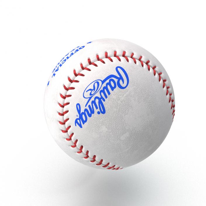 Baseball Ball Rawlings 3D