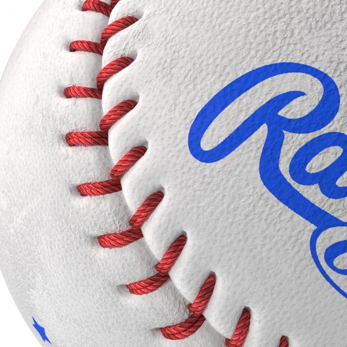 Baseball Ball Rawlings 3D