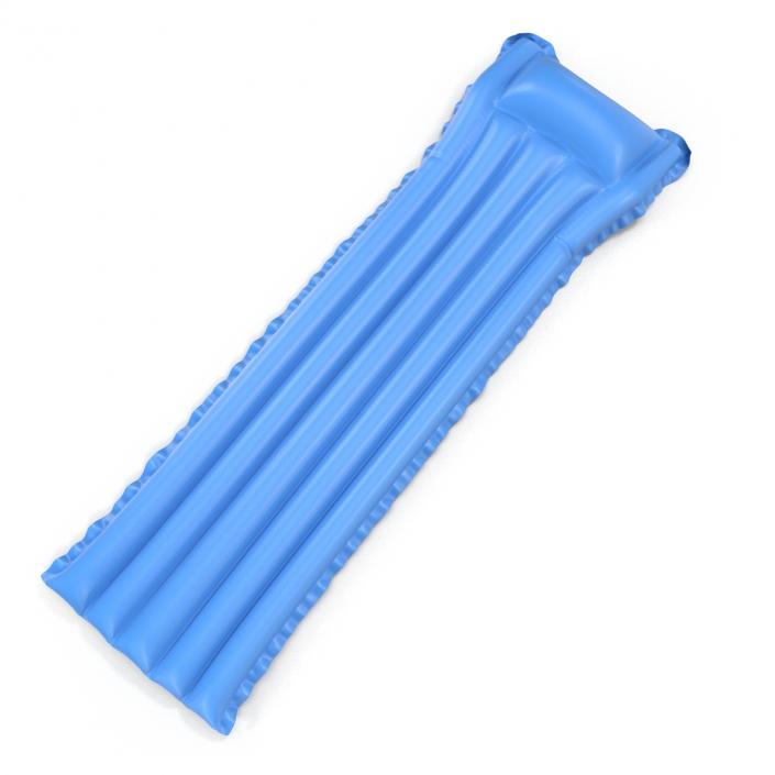 3D model Inflatable Air Mattress 3 Blue