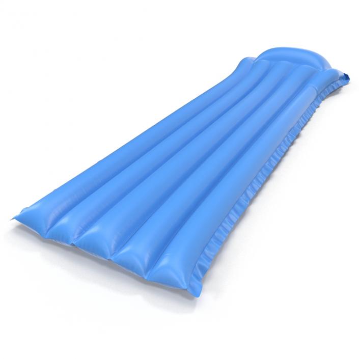 3D model Inflatable Air Mattress 3 Blue