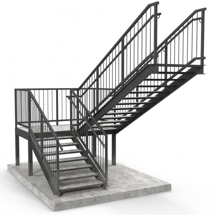 3D model Stairs