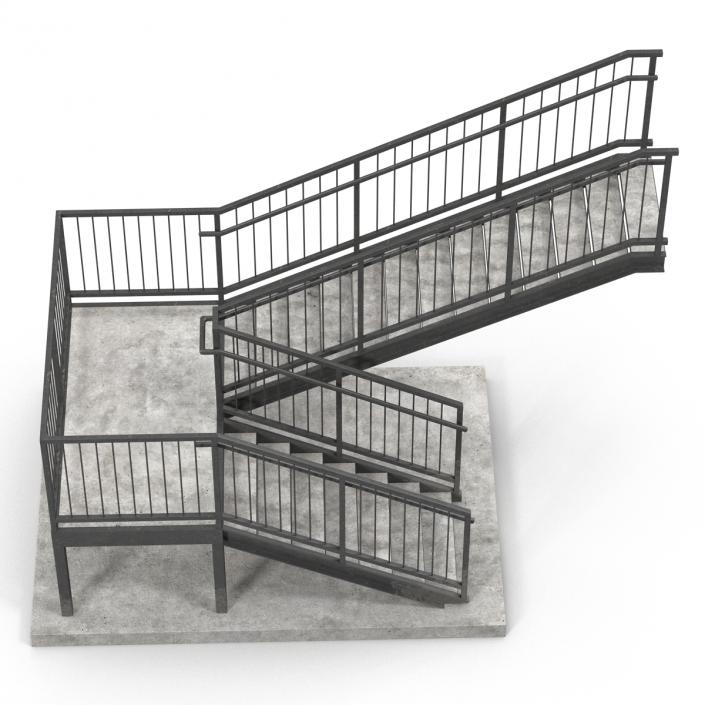 3D model Stairs