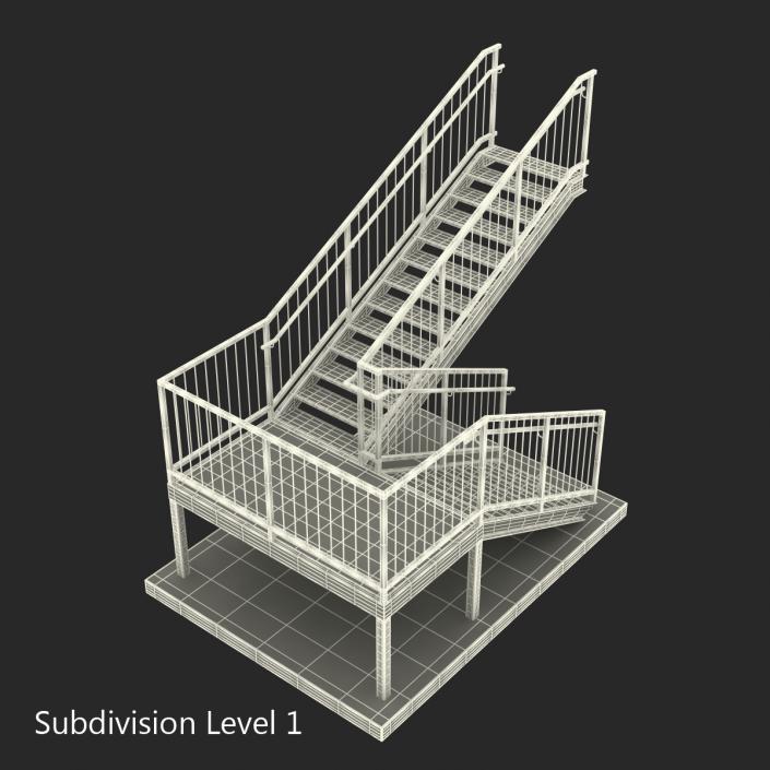 3D model Stairs