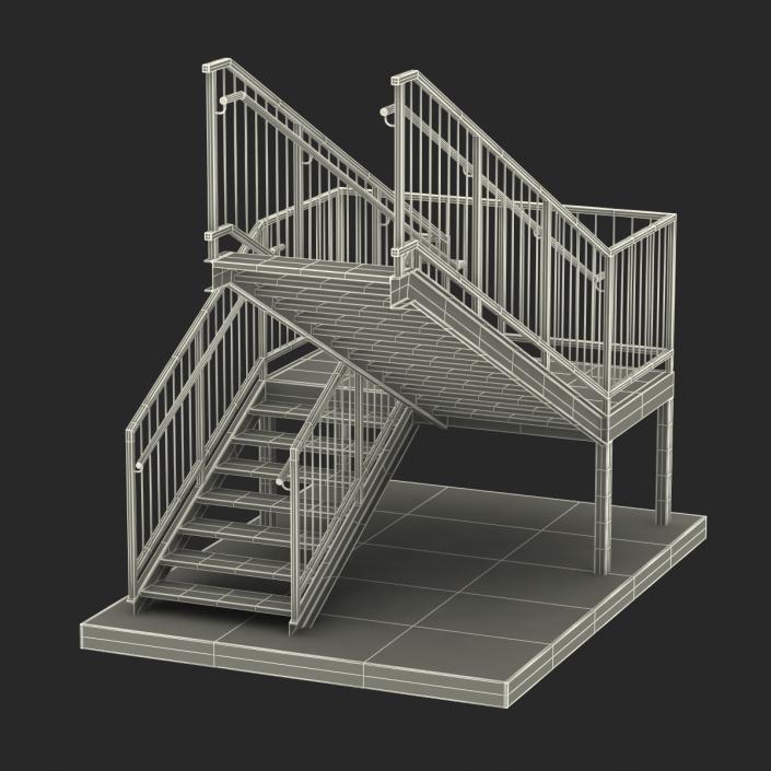 3D model Stairs