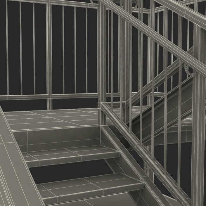 3D model Stairs