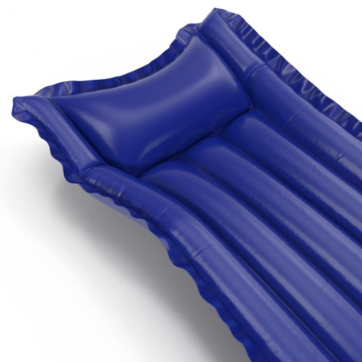 Inflatable Air Mattress 3 Blue 2 3D