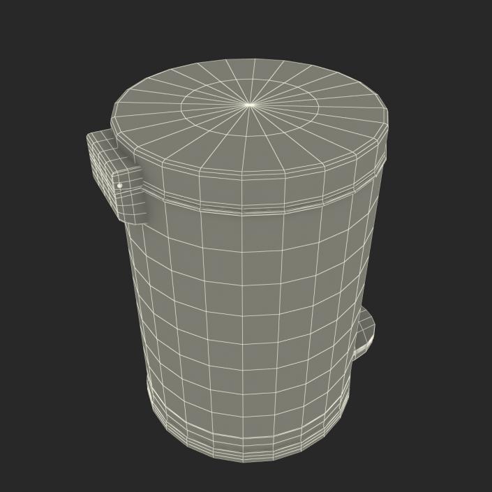 3D Step Garbage Can