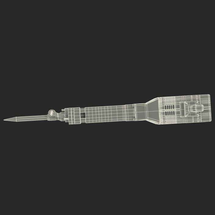 3D Electric Demolition Jack Hammer 2 model