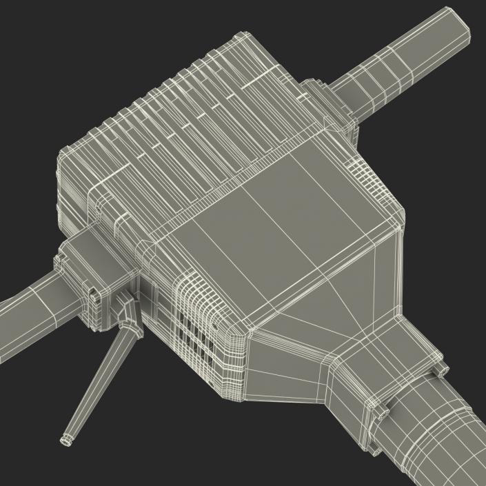 3D Electric Demolition Jack Hammer 2 model