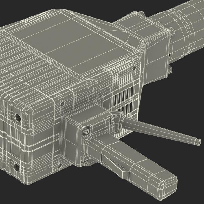 3D Electric Demolition Jack Hammer 2 model