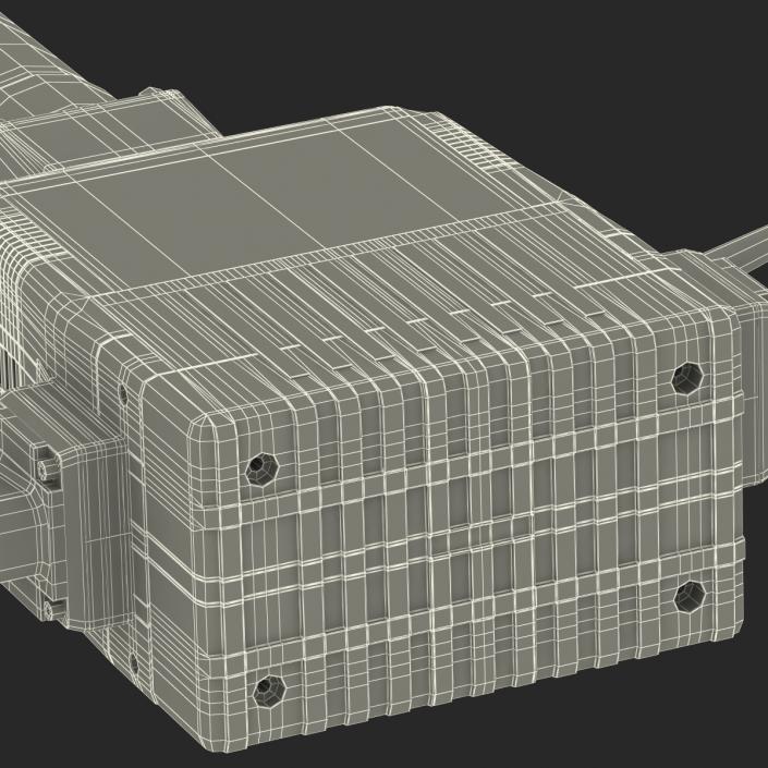 3D Electric Demolition Jack Hammer 2 model