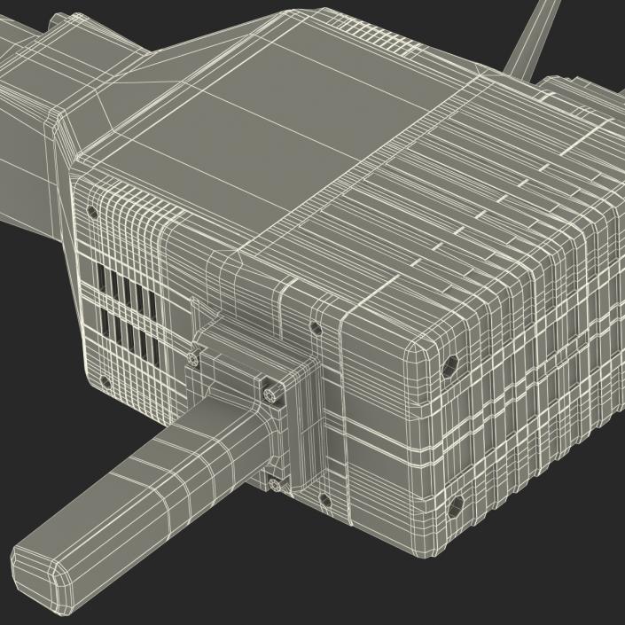 3D Electric Demolition Jack Hammer 2 model