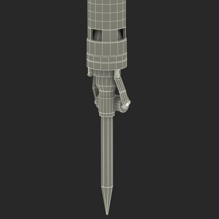 3D Electric Demolition Jack Hammer 2 model