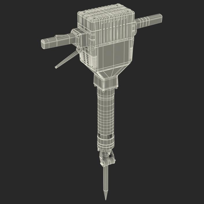 Electric Demolition Jack Hammer Generic 3D model