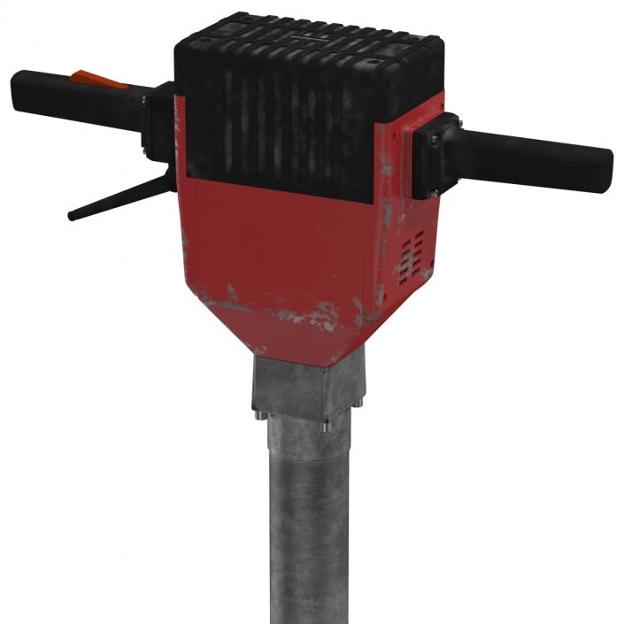 3D Old Electric Demolition Jack Hammer Generic model