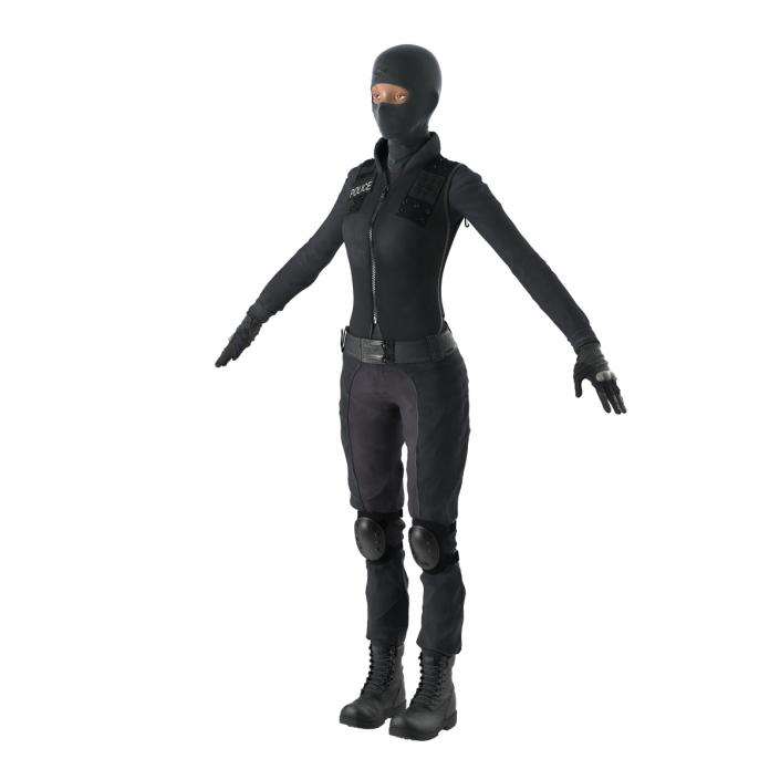 SWAT Woman 4 3D