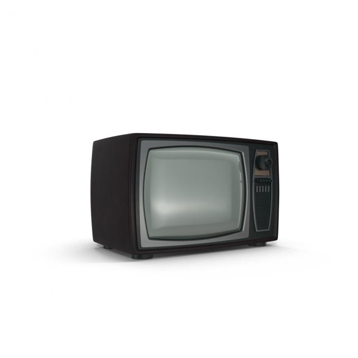 3D model Retro TV 2