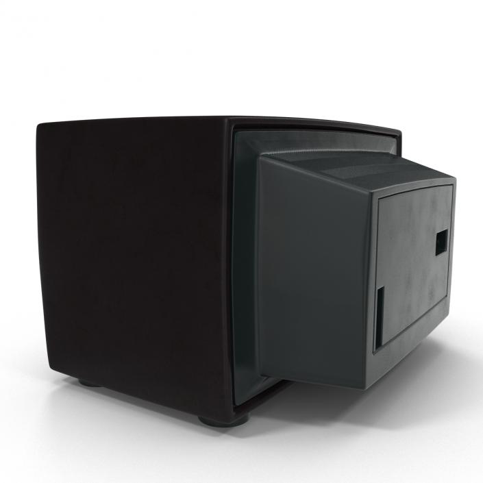 3D model Retro TV 2