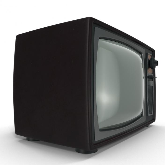 3D model Retro TV 2