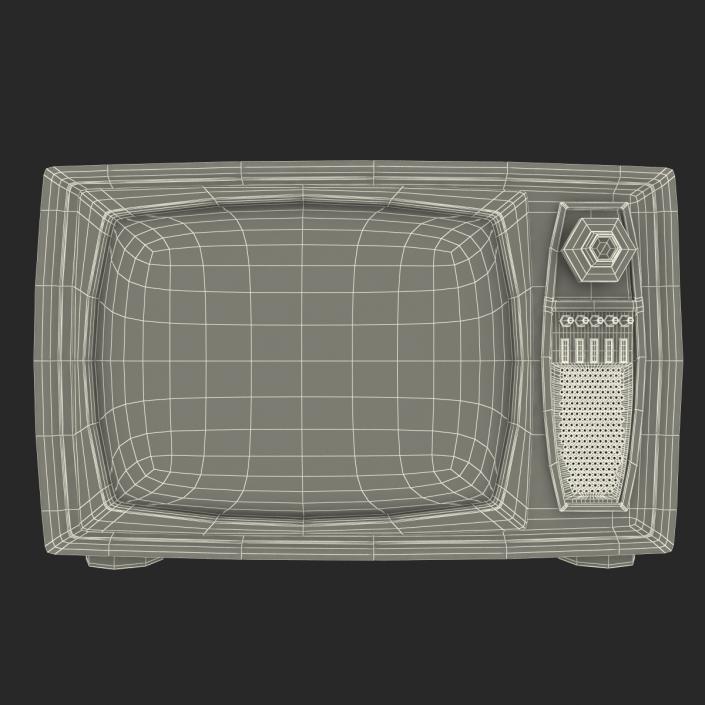 3D model Retro TV 2