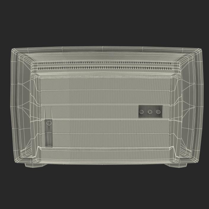 3D model Retro TV 2