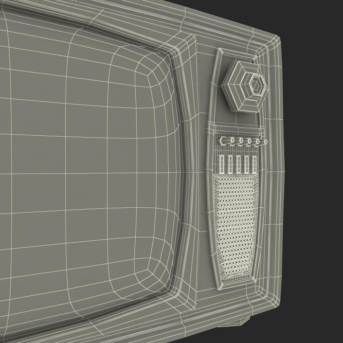 3D model Retro TV 2