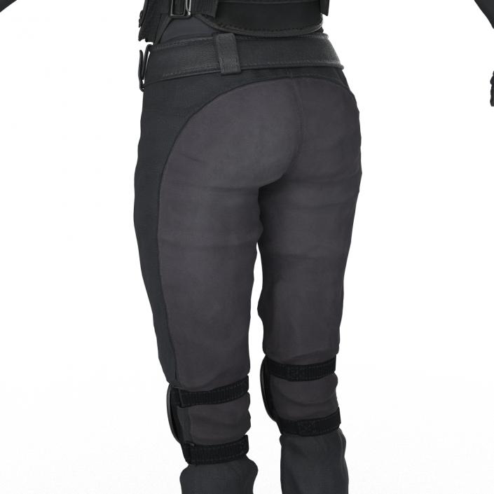 3D model SWAT Woman Unifirm 2