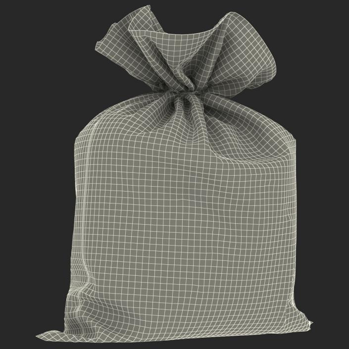 3D Money Bag Dollar