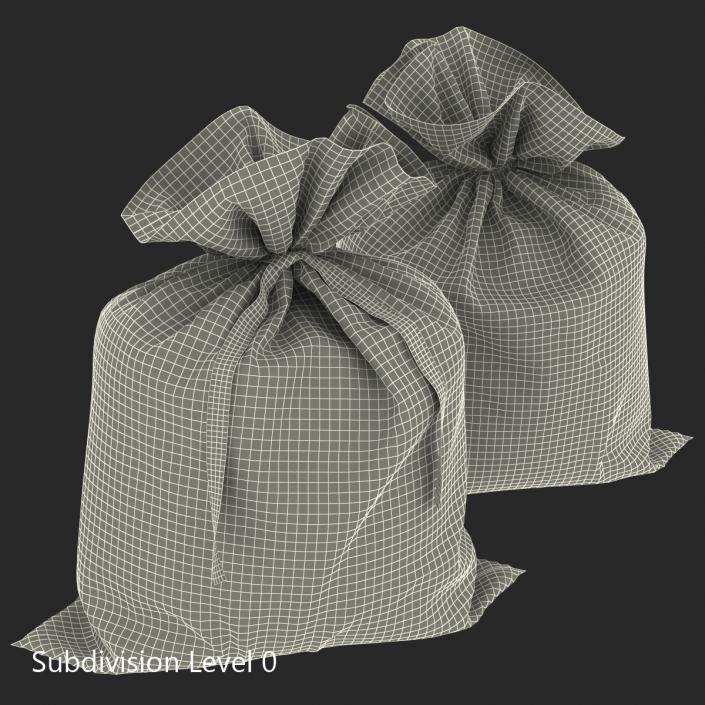 3D model Money Bag Pound