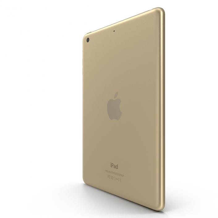 3D iPad Mini 3 Gold