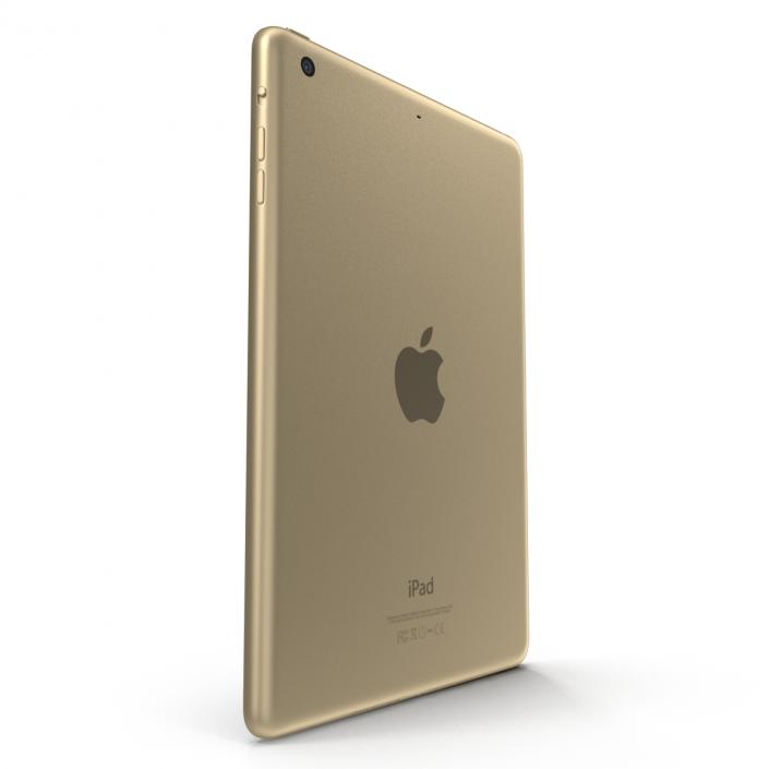 3D iPad Mini 3 Gold