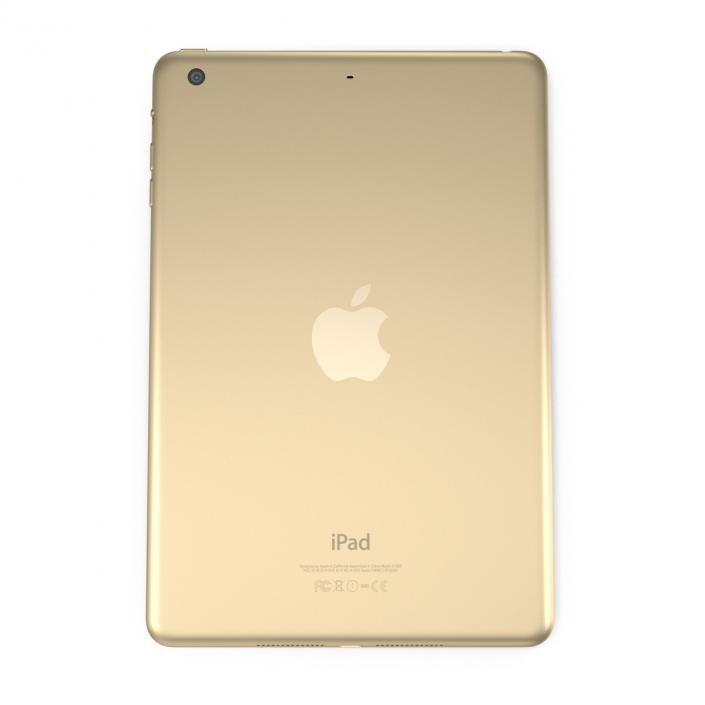 3D iPad Mini 3 Gold