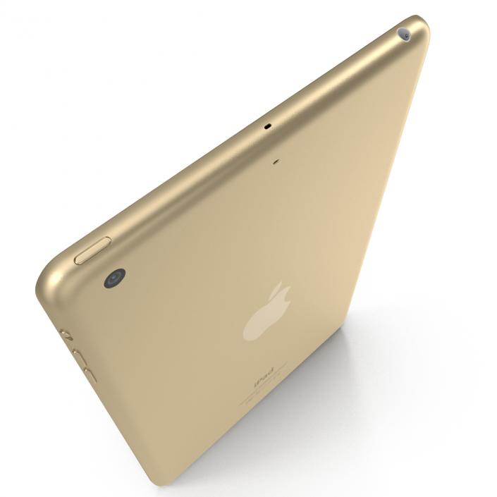 3D iPad Mini 3 Gold