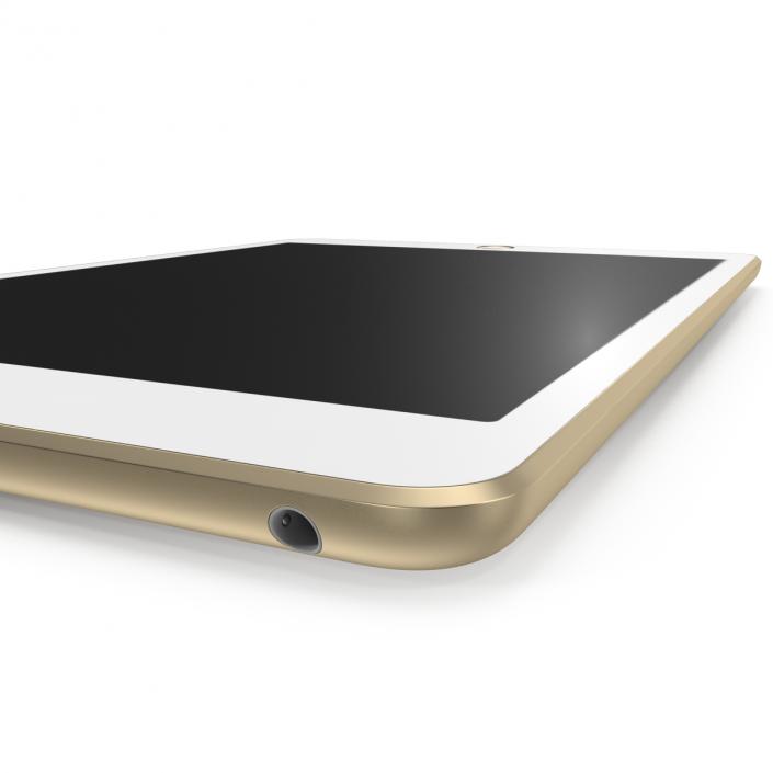 3D iPad Mini 3 Gold