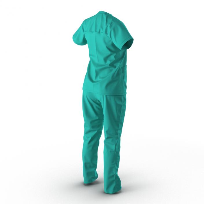 Female Surgeon Dress 8 3D